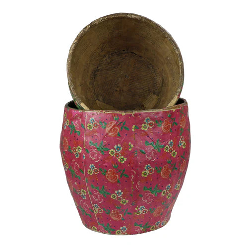 Vintage Paper Mache Vase