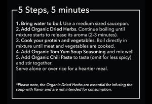 Thai for Two Cooking Kit - Organic Tom Yum Soup