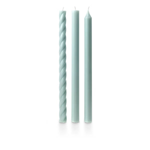 Textured Taper Candles - Assorted Colors
