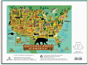 National Parks of America Puzzle