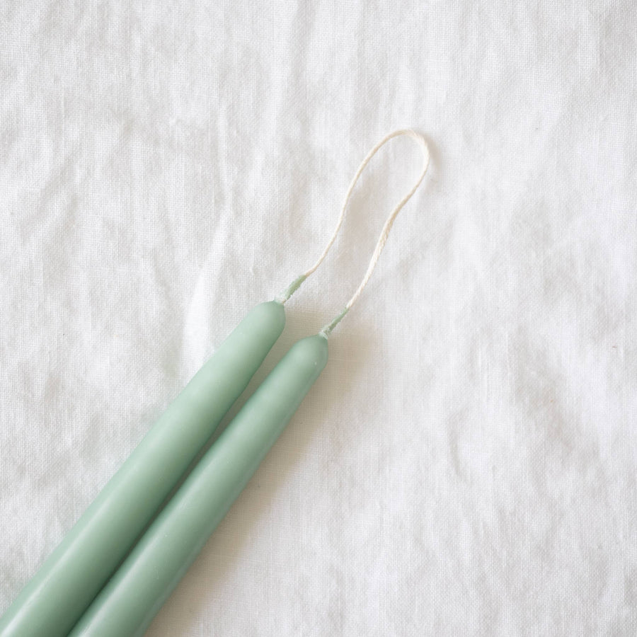 Sage Taper Candles