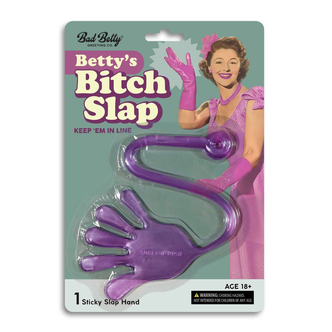 その他 FAKETOY STICKY FRIEND a girl Box Turtle - Betty's Bitch Slap Sticky Hand