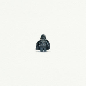 Lego Darth Vader Miniature Watercolor Print
