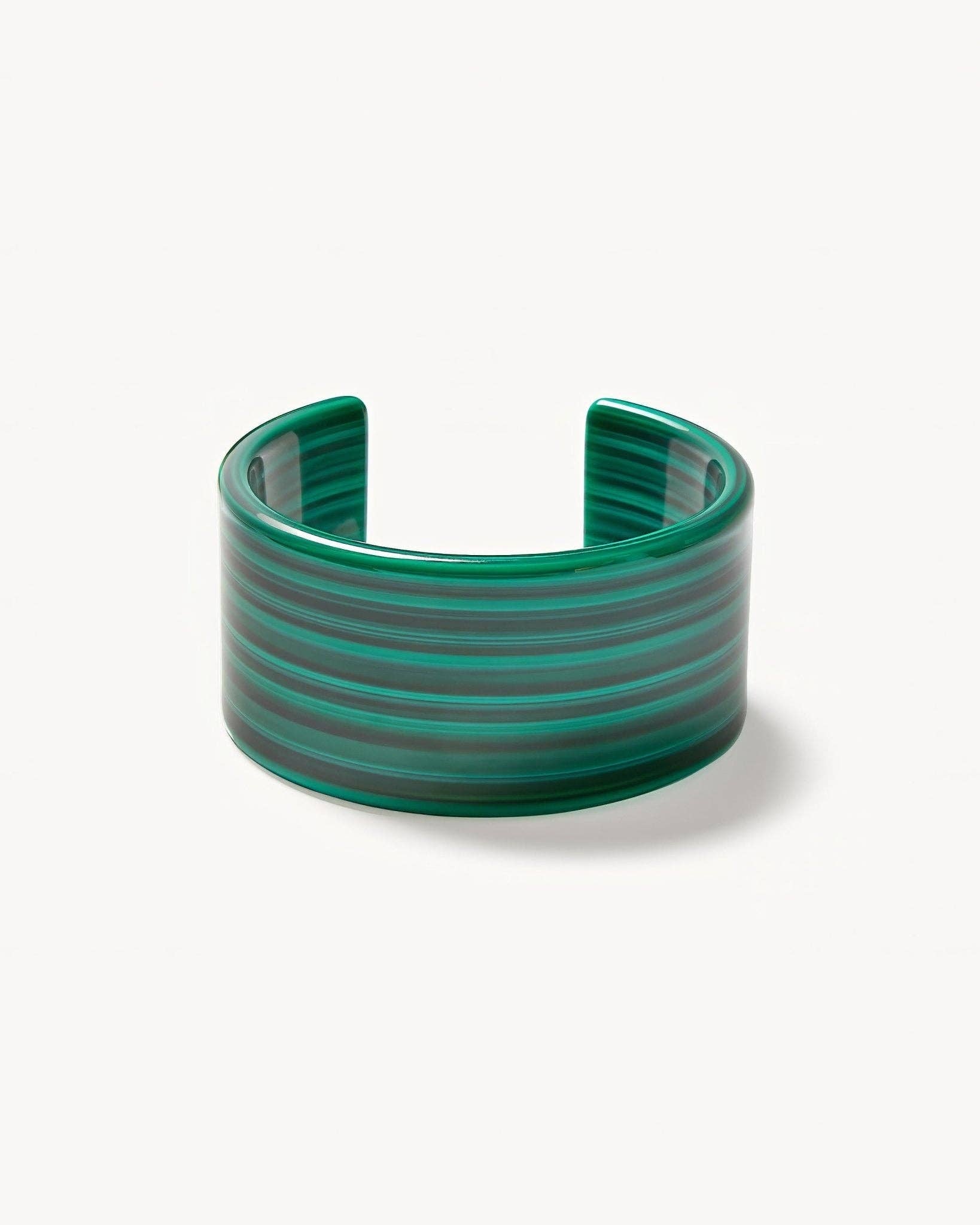 Malachite Jumbo Cuff - Box Turtle