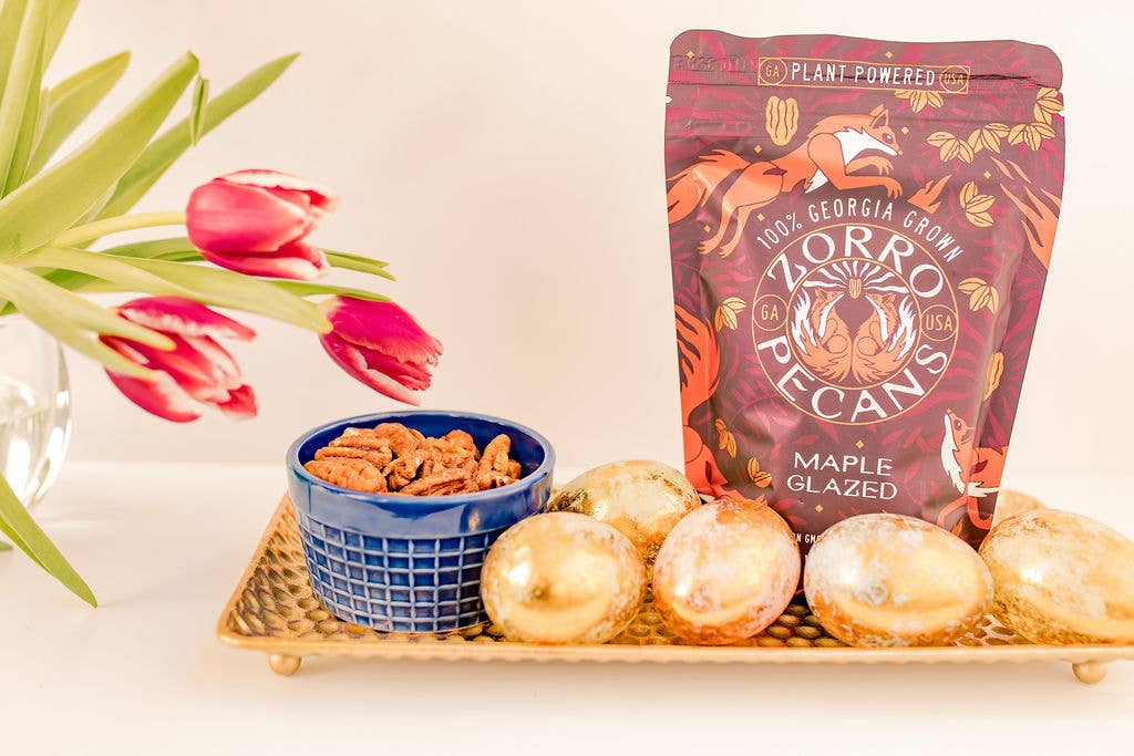 Maple Glazed Pecans - Box Turtle