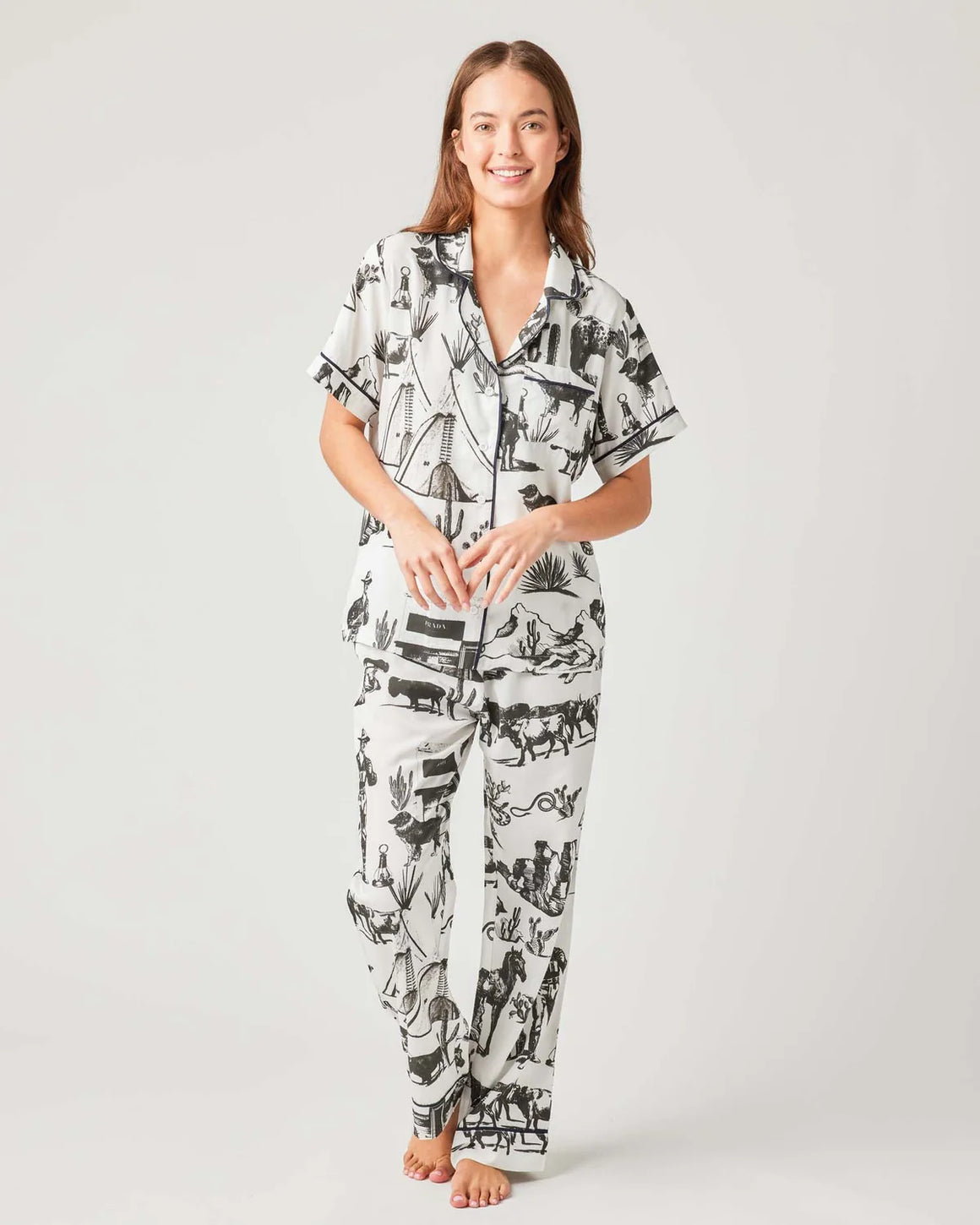 Marfa Toile Pajama Set