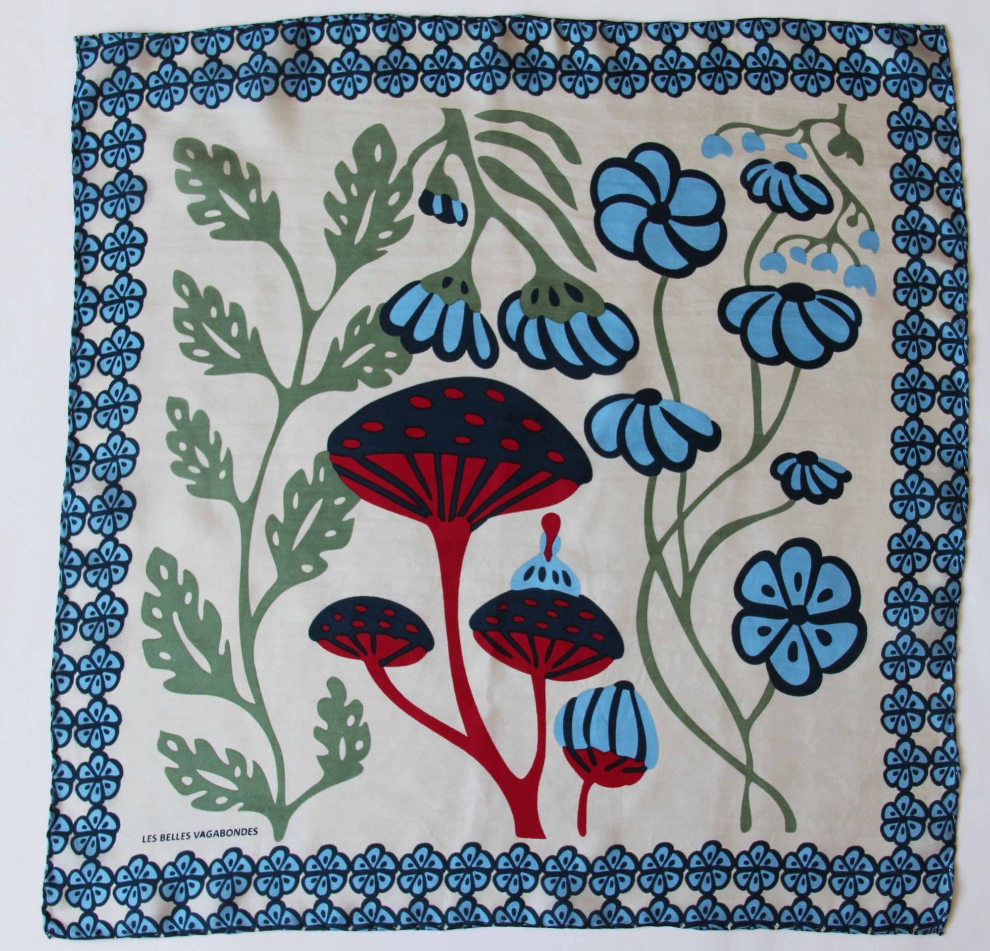Mini Alice Blue Blue Scarf - Box Turtle