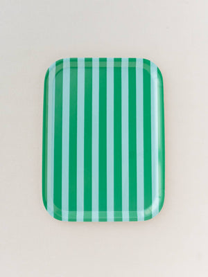 Striped Serving Platter