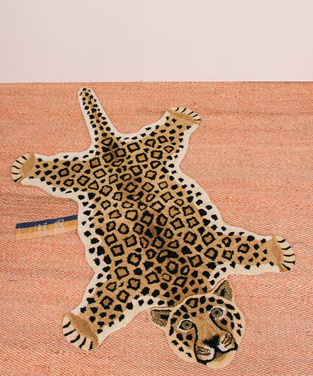 loony leopard rug