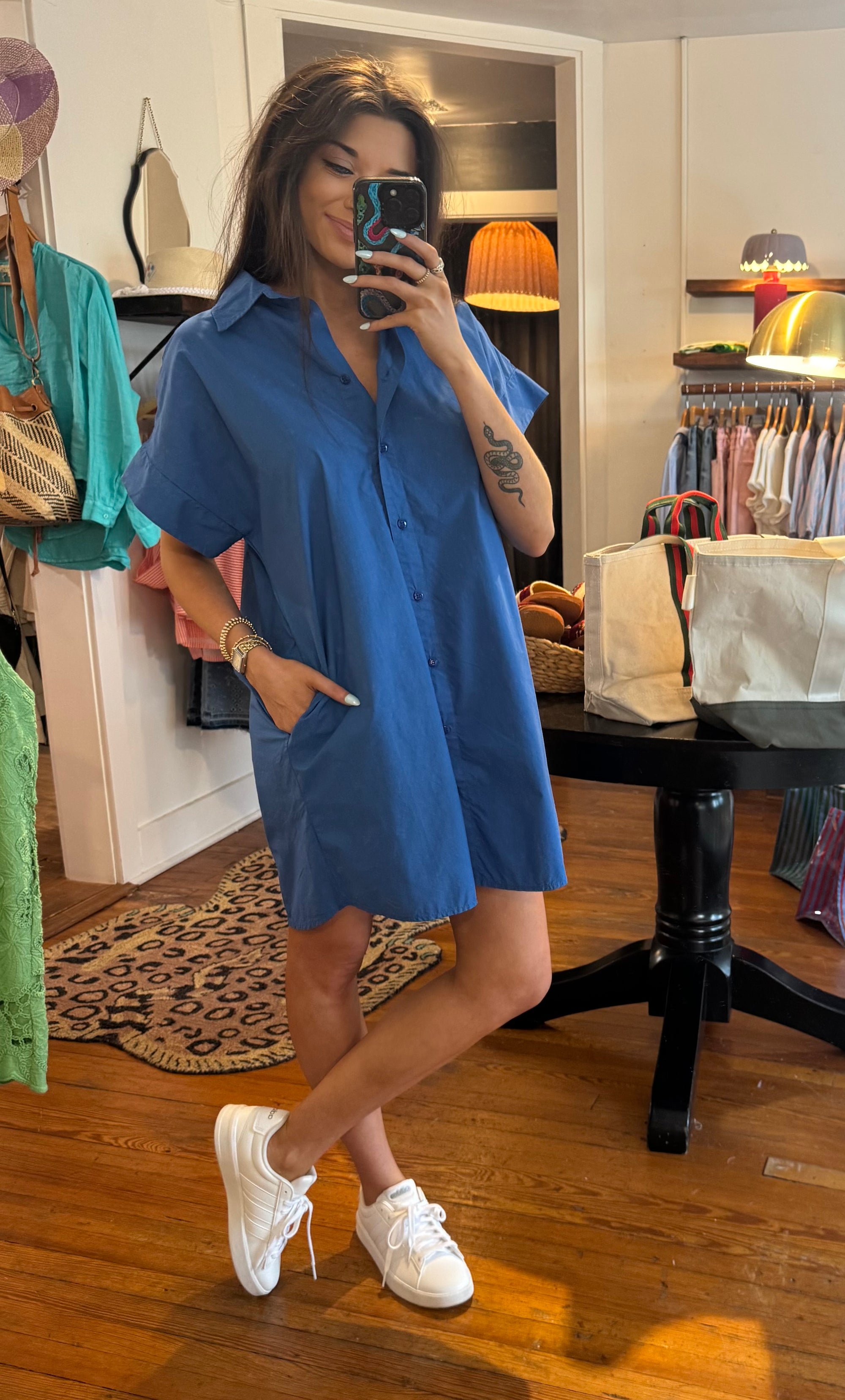 Denim Parachute Jillian Dress