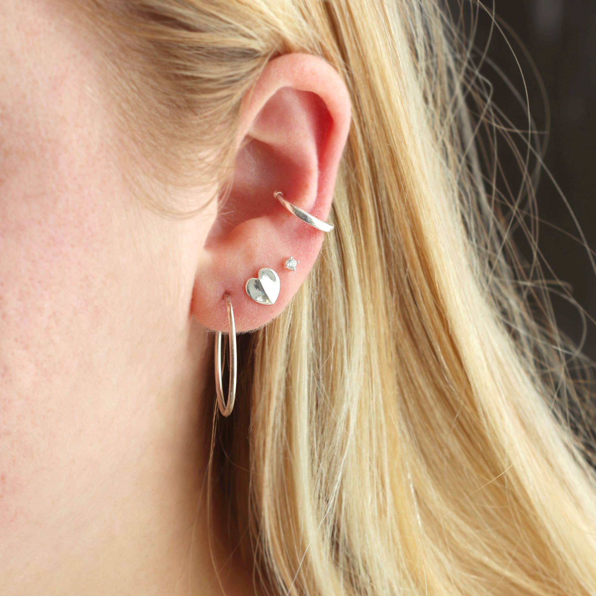 Gold Hoya Plant Studs