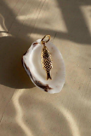 Gold Fish Charm