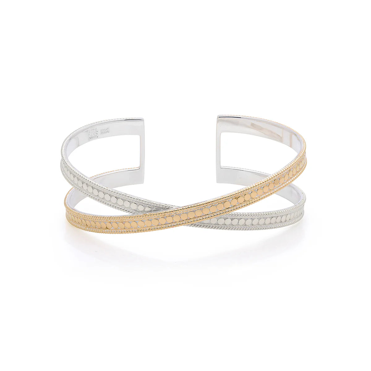 Classic Cross Cuff (Gold/Silver)