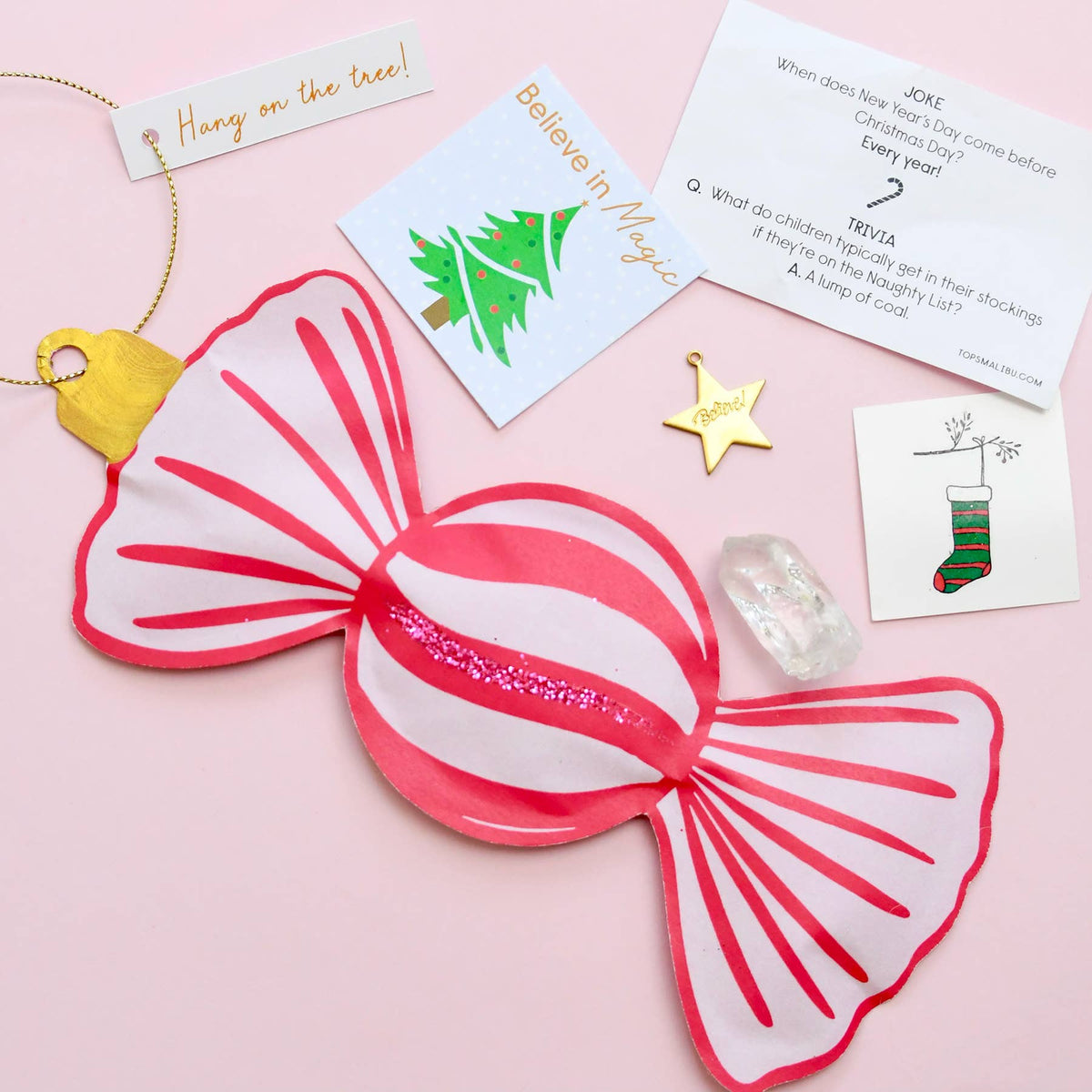 Christmas Tear-Open Surprise Pockets