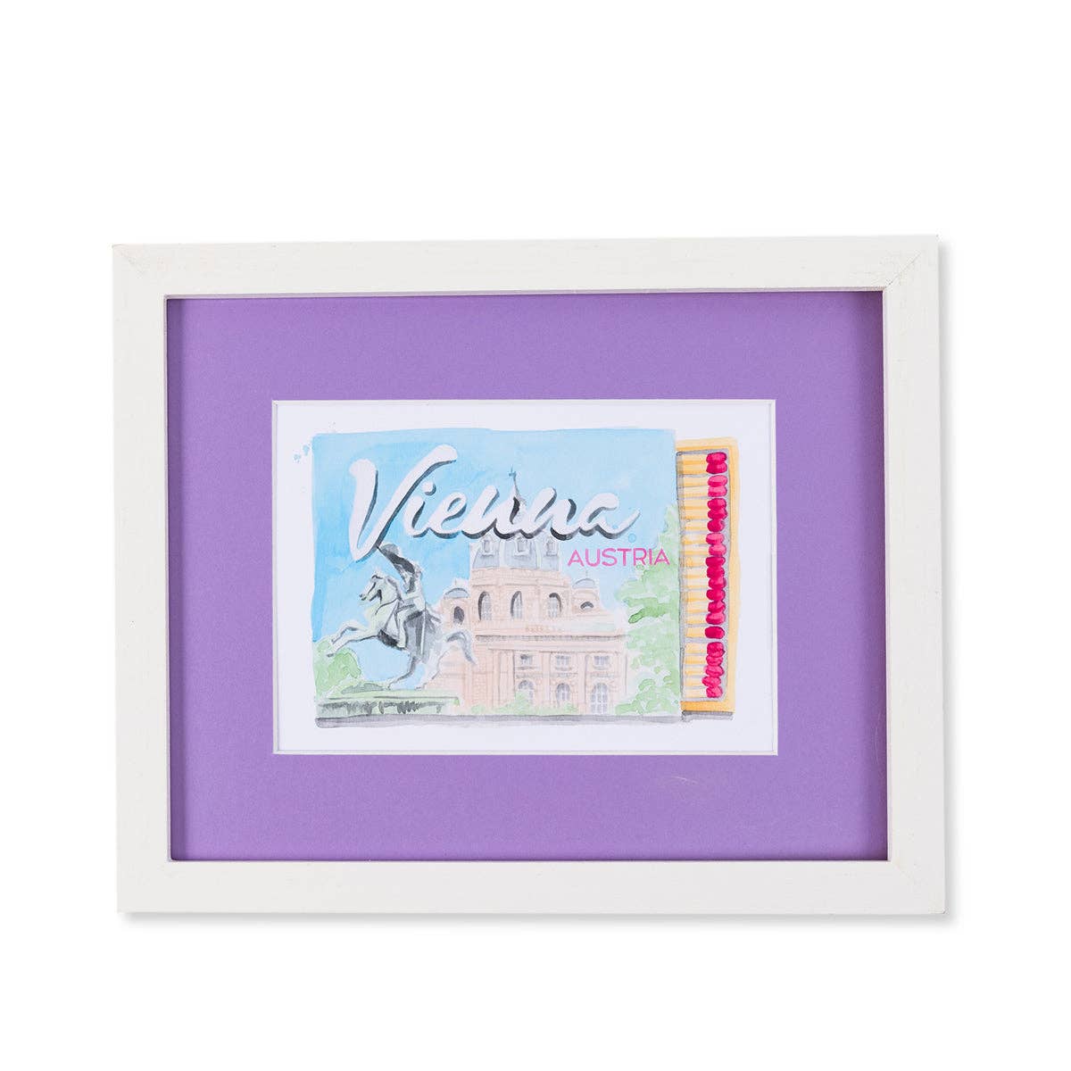 Vienna Matchbook Print