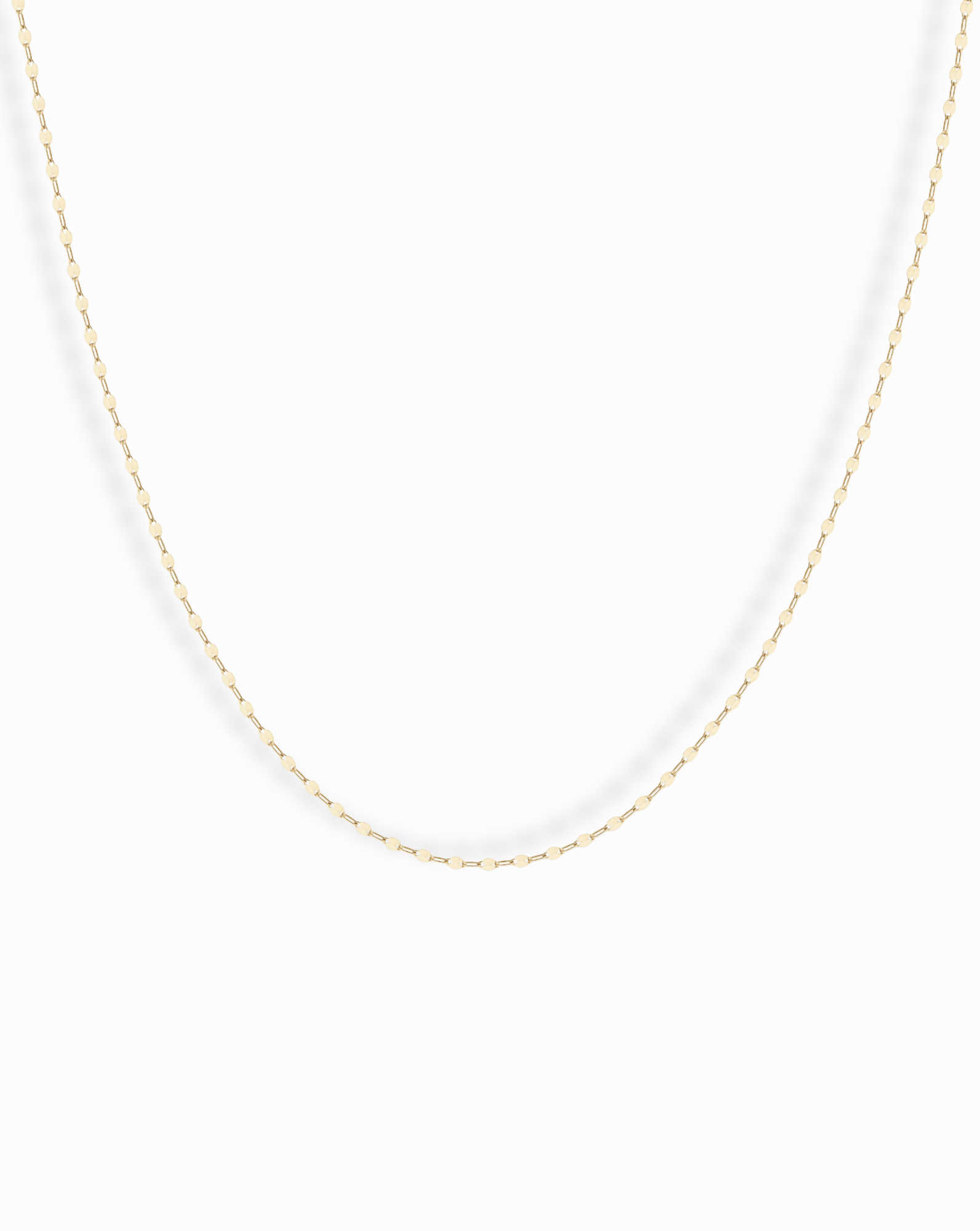 Gold Winnie Sparkle Chain Necklace