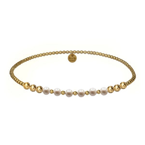 Berkley Stretchy Gold Bracelet