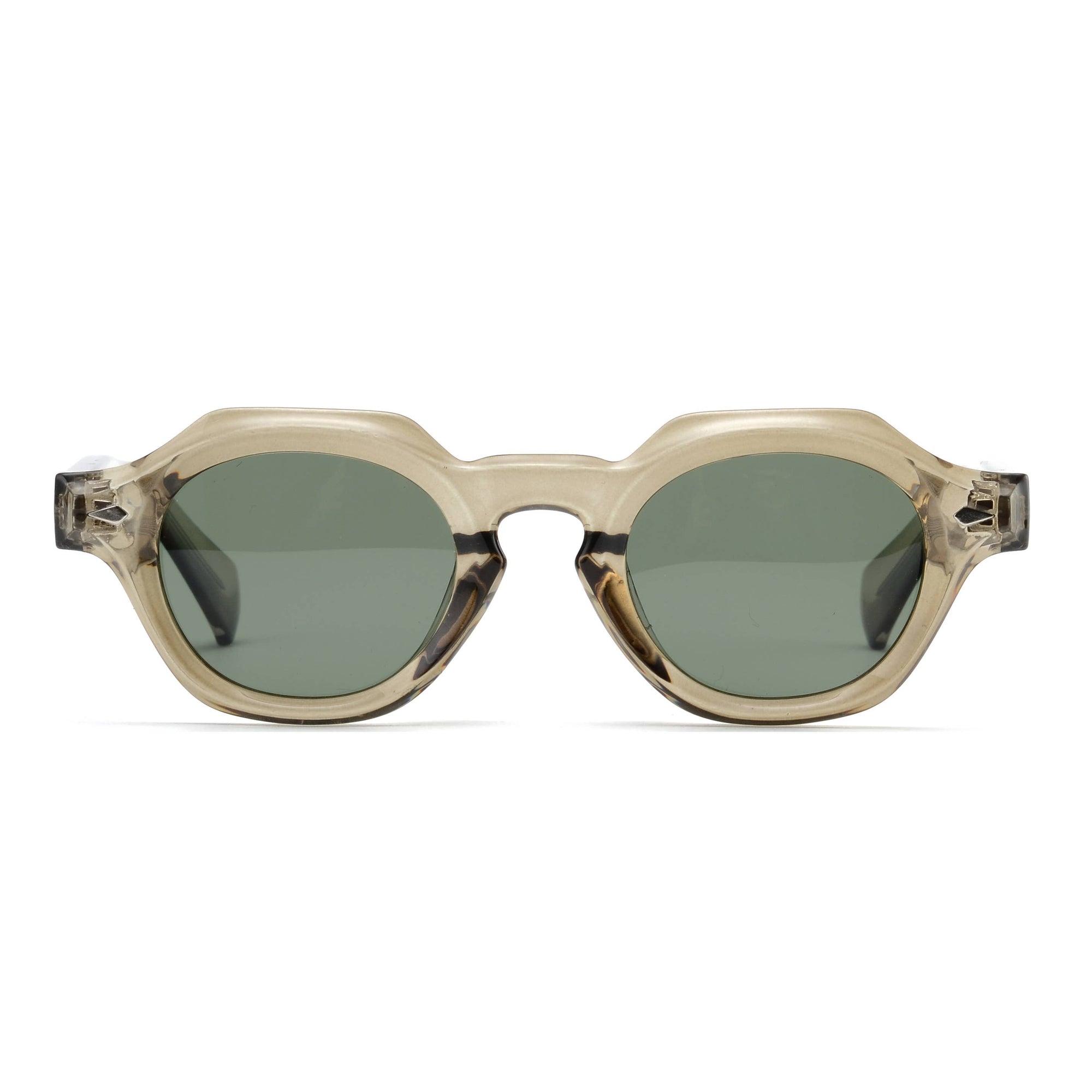 LAMAR | Transparent Olive Green | Green Lens.