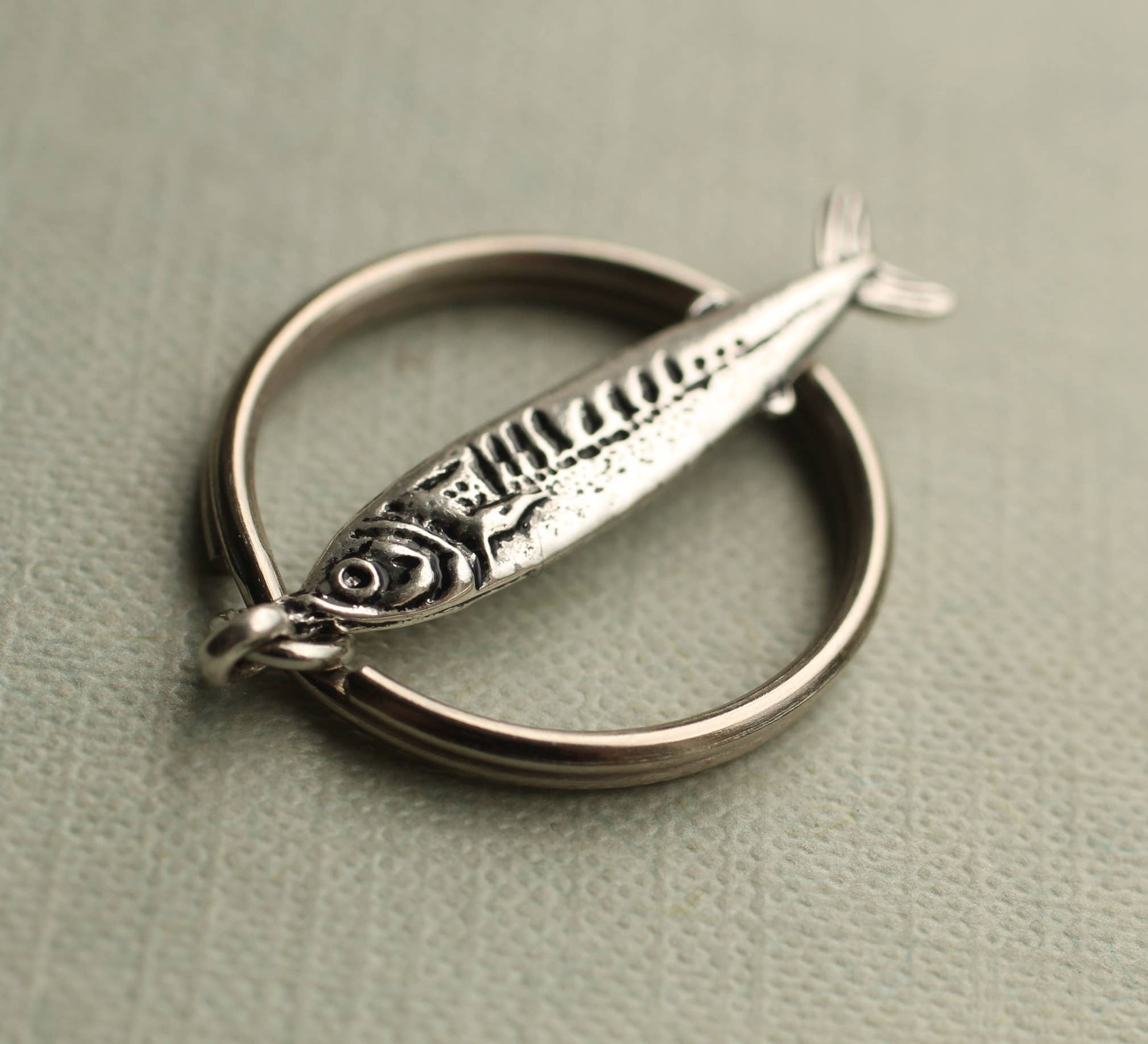 Tiny Sardine Keyring