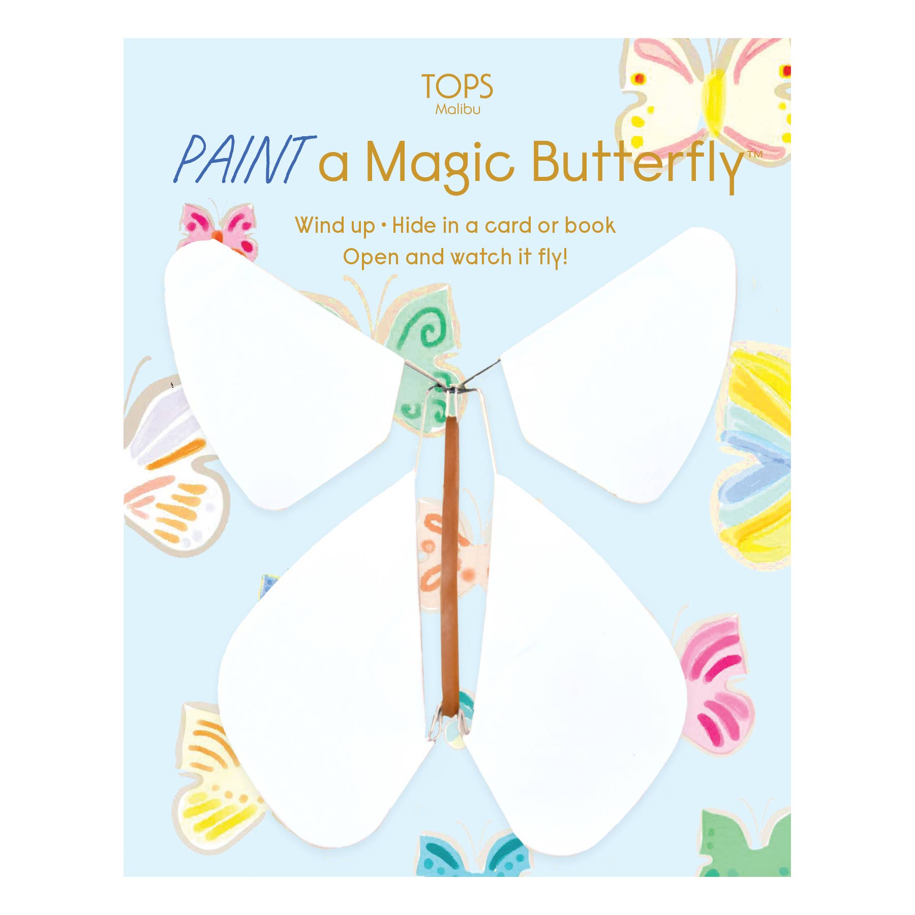 Flying Magic Butterfly® w/ Paint Set - Paint Your Own!