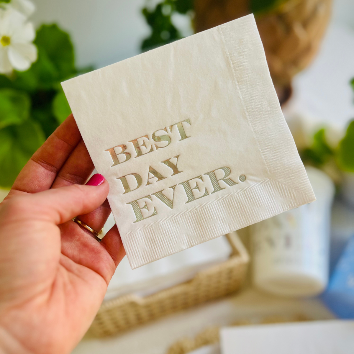 Best Day Ever Cocktail Napkins