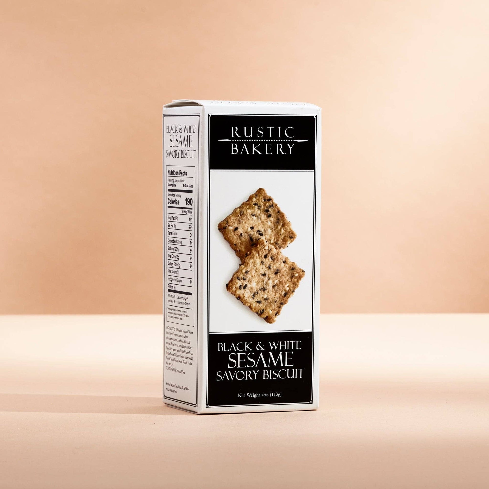 Black & White Sesame Biscuits