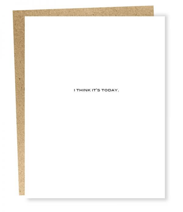 Today Anniversary Card
