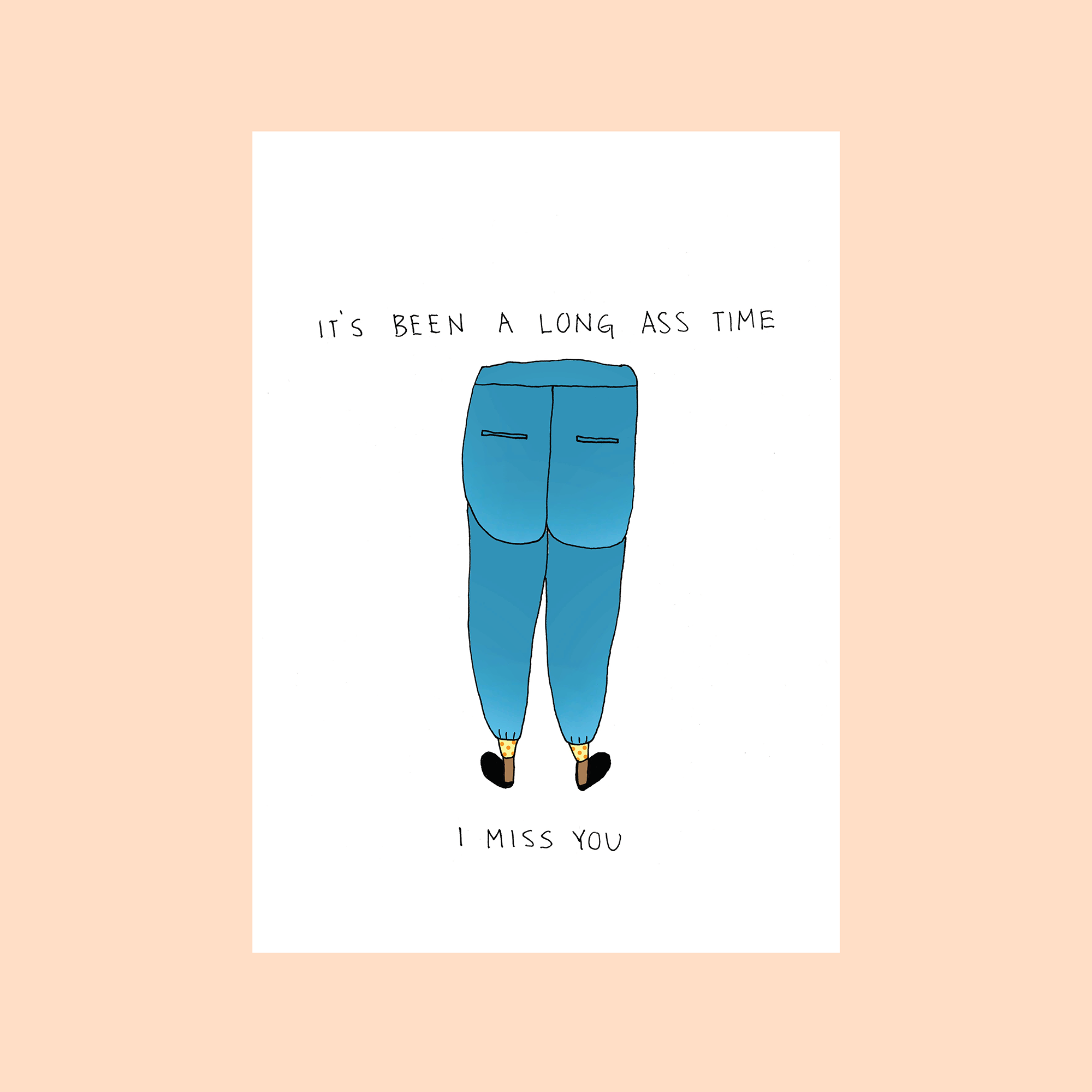 Long Ass Time Card