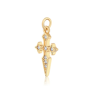 Phaedra Cross Charm