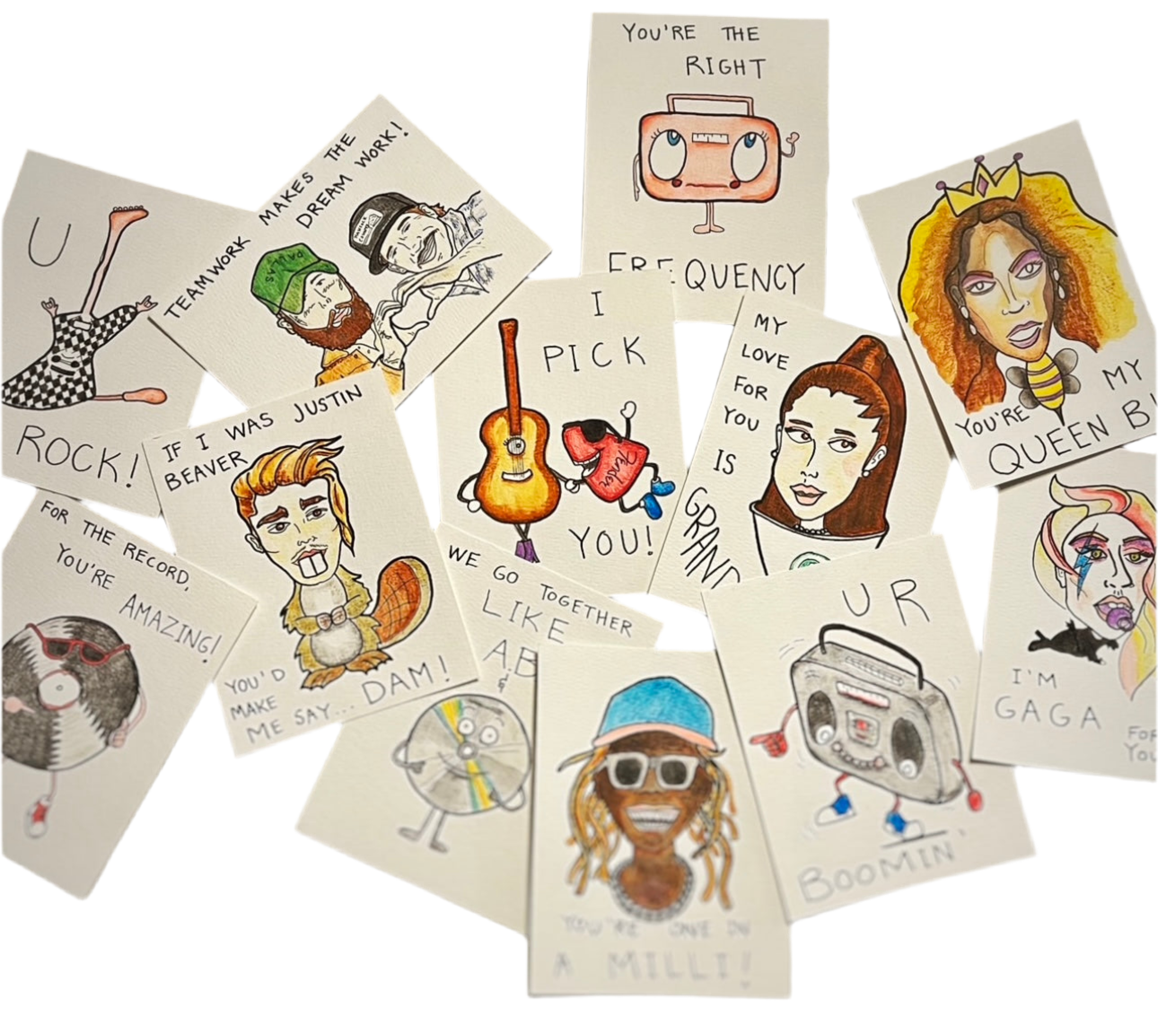 Malin Opitz Valentine Cards