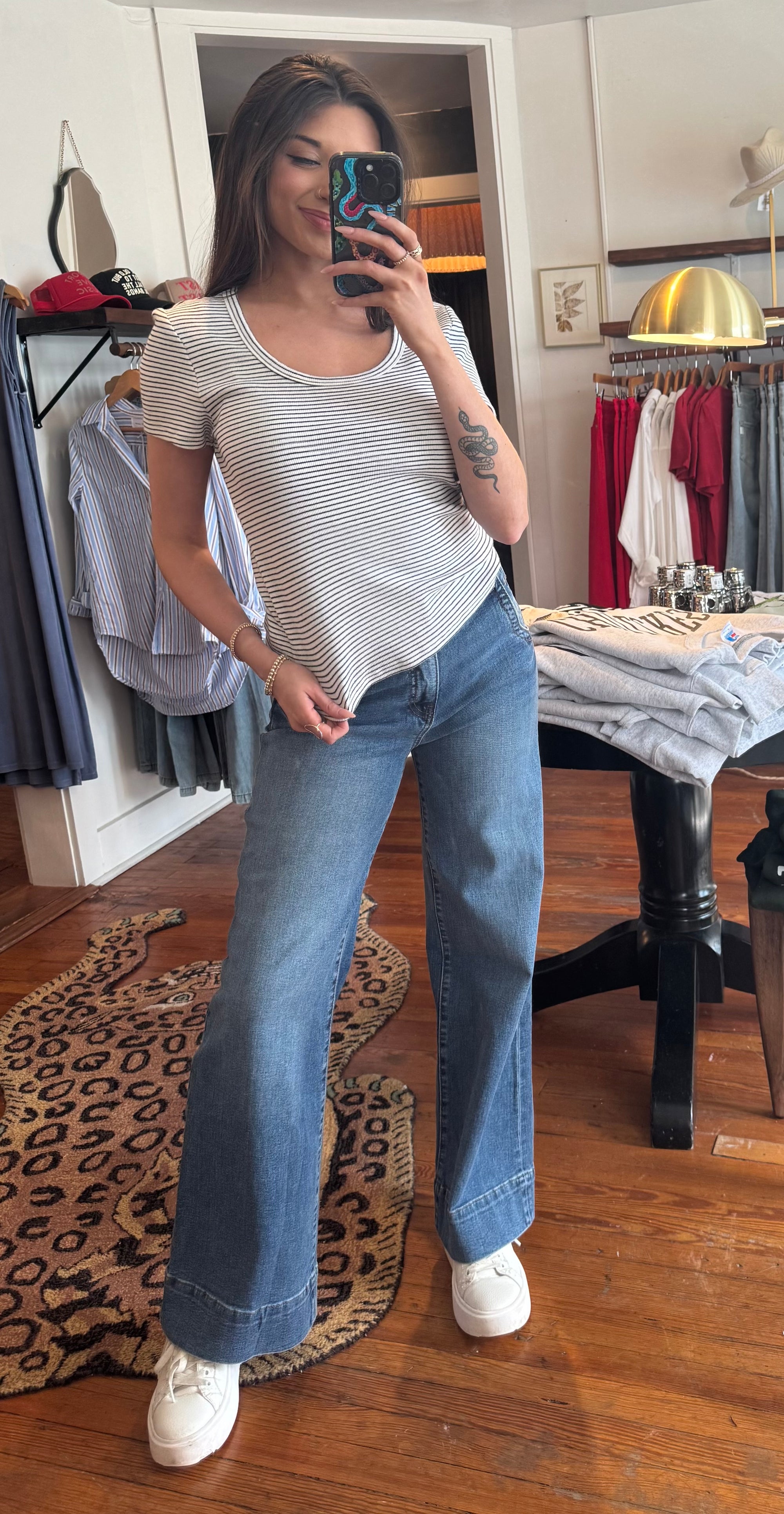 Studio Stripe Journee Top