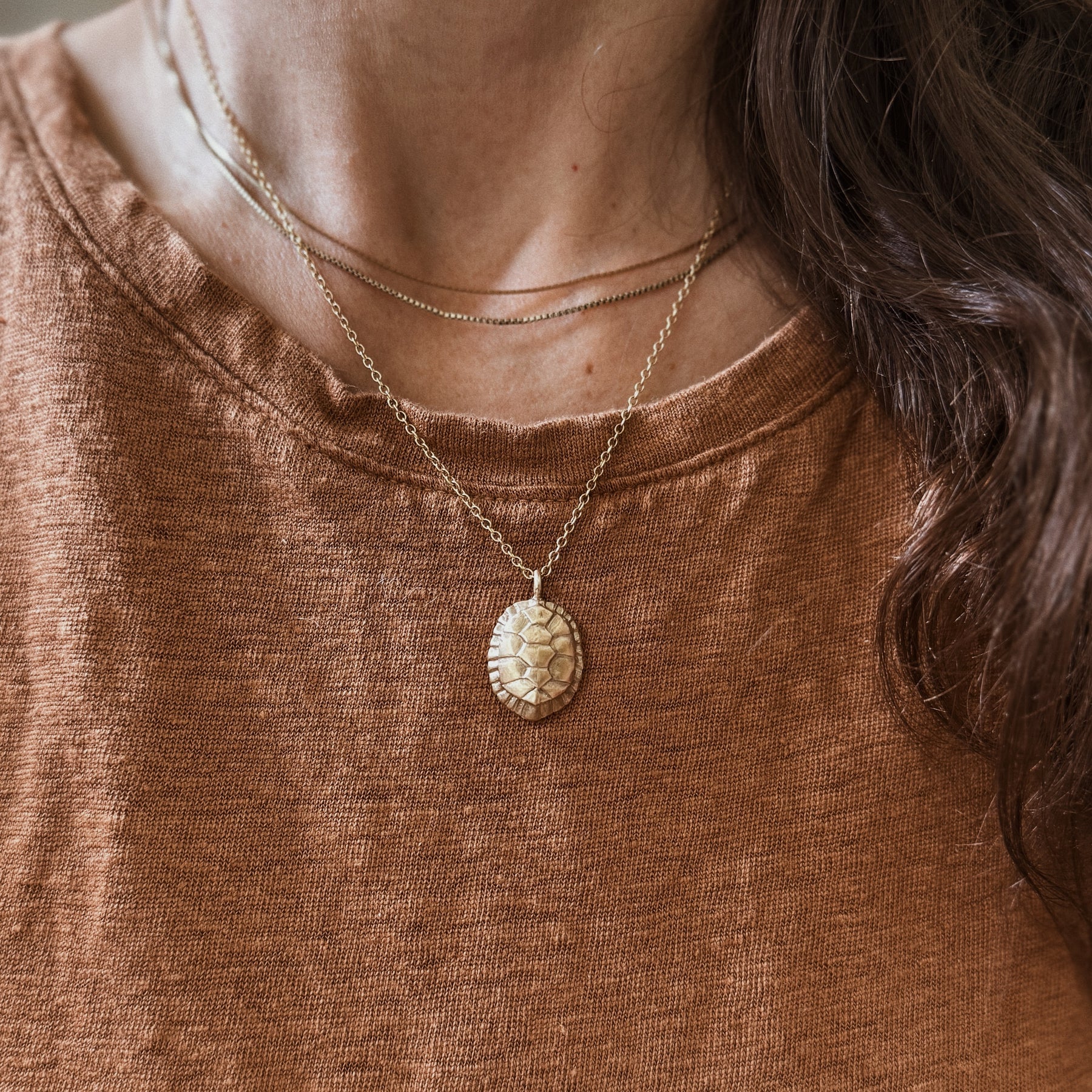 Turtle Pendant Necklace