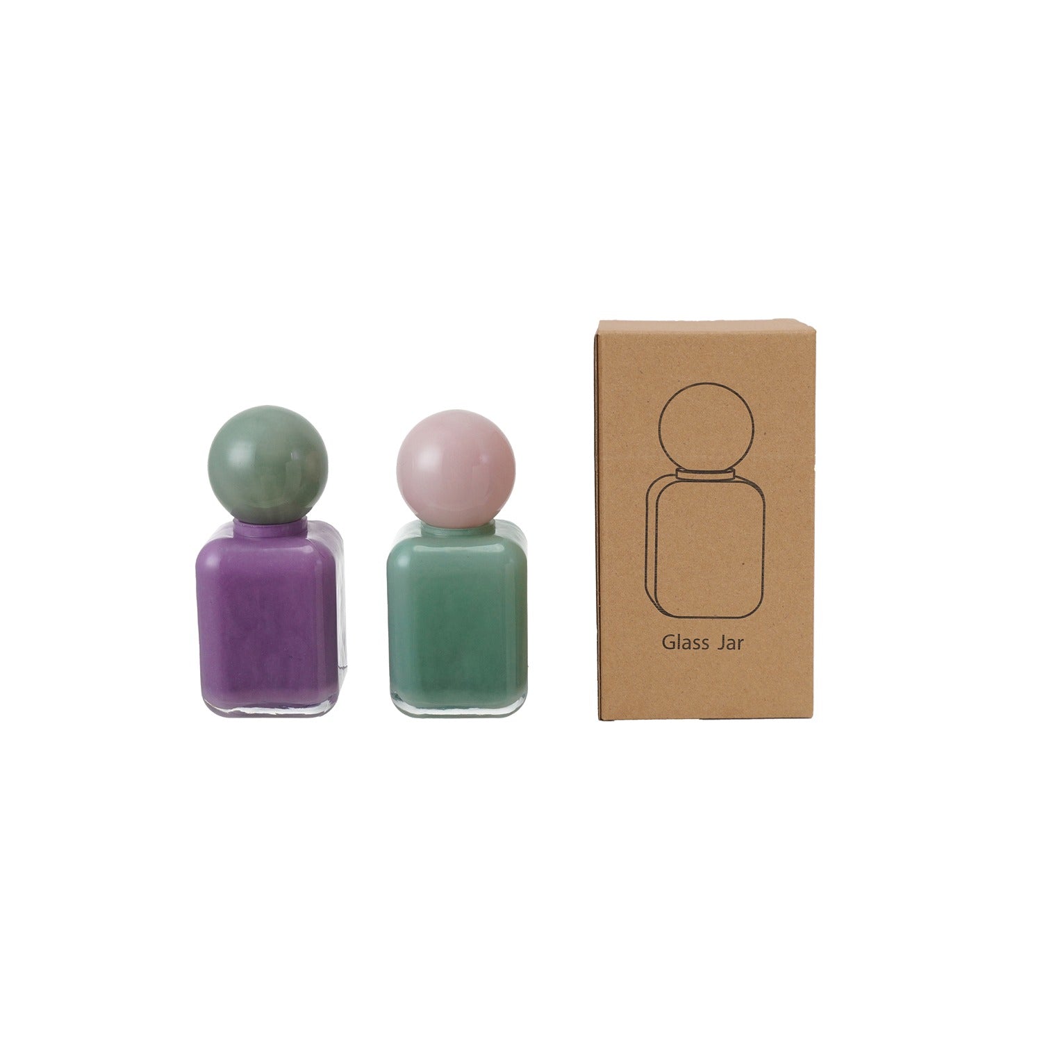 Glass Bottle with Stopper