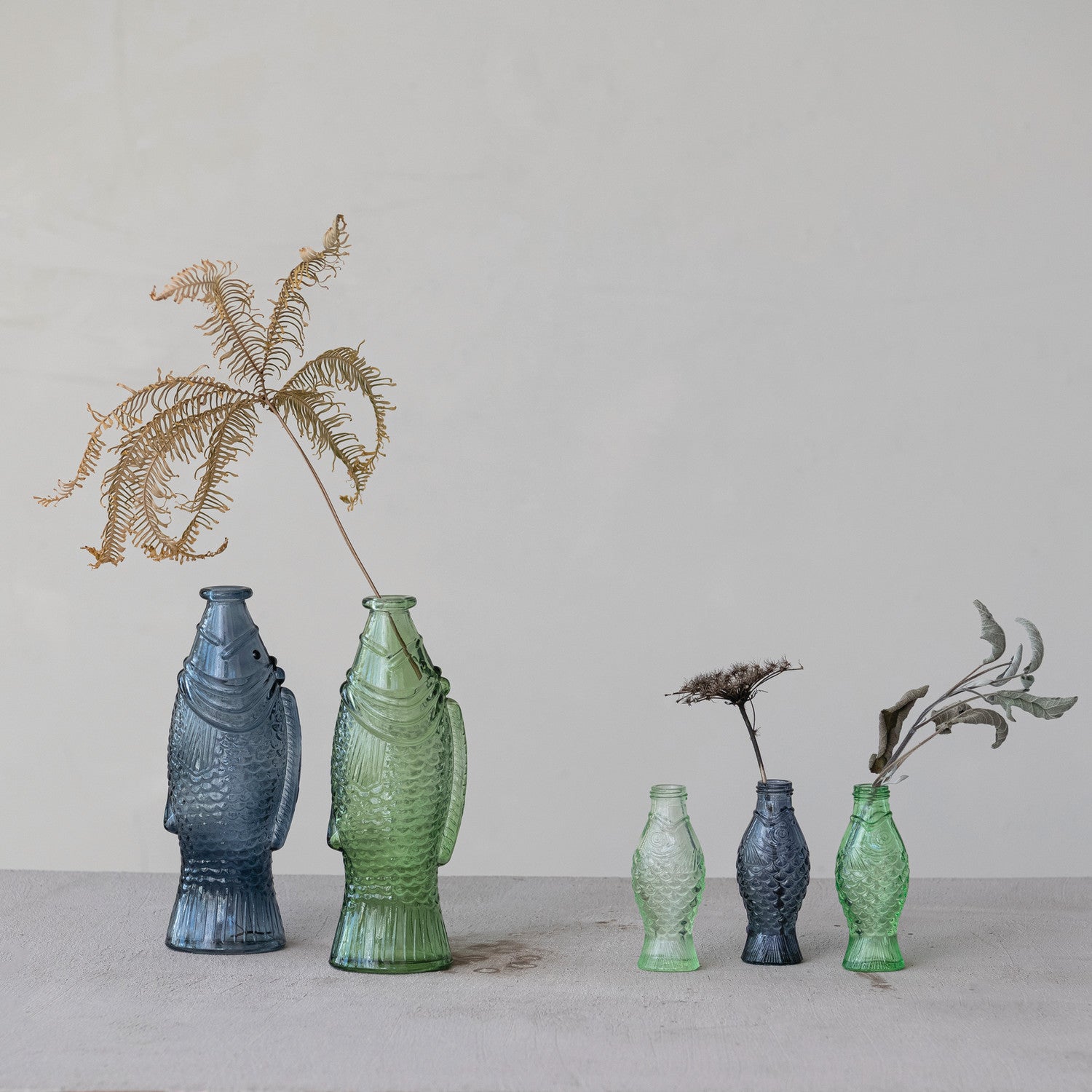 Glass Fish Vase