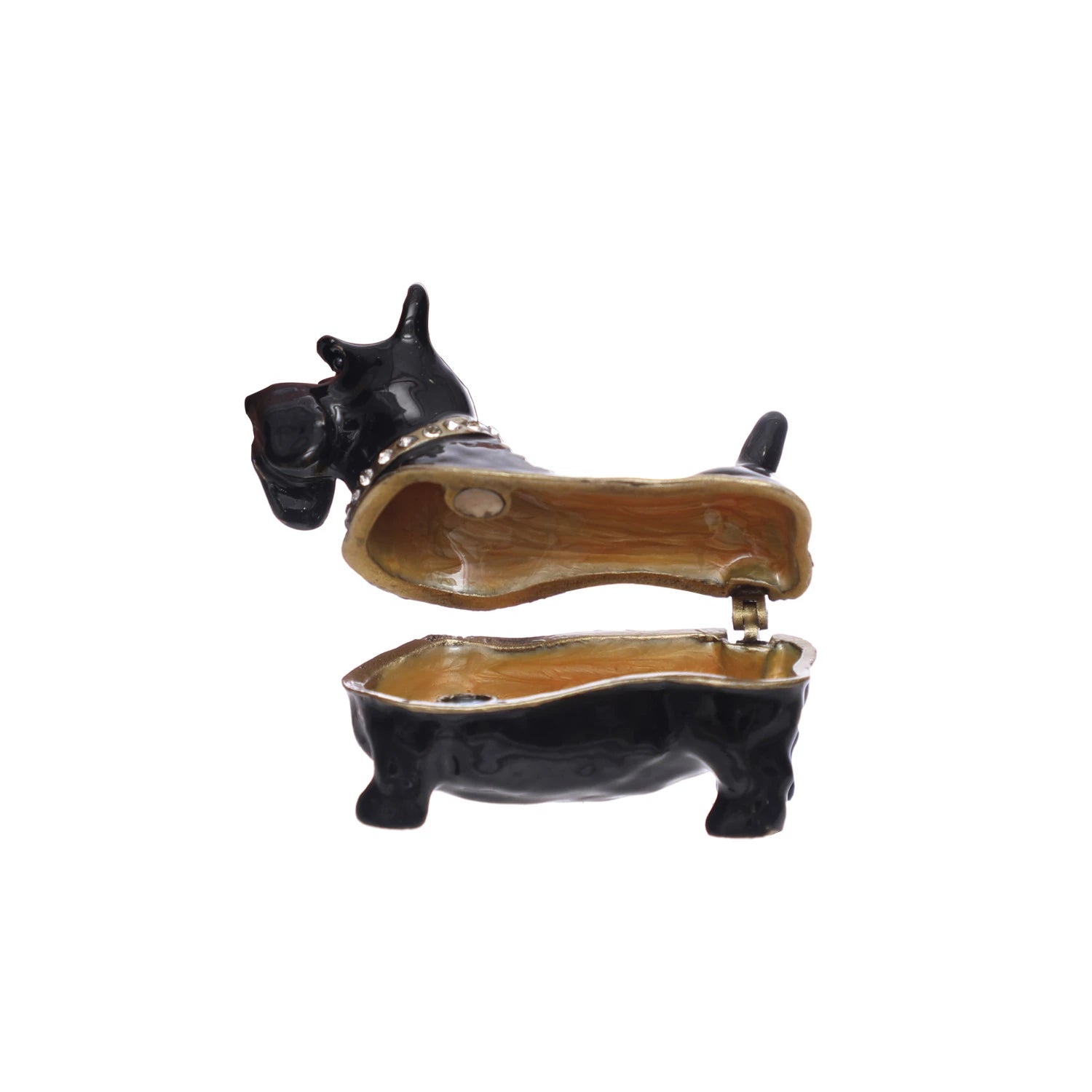 Bejeweled Scottie Trinket Box
