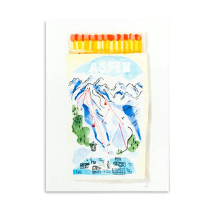 Aspen Matchbook Print