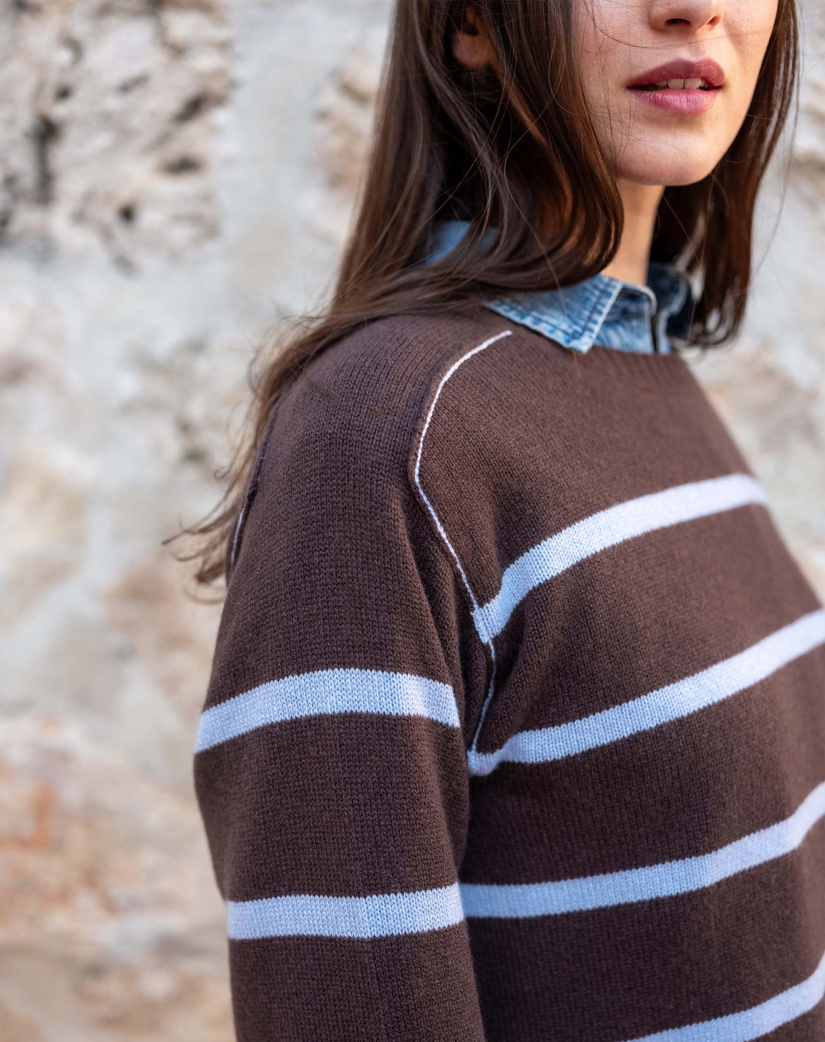 Truffle &amp; Sky Sausalito Cashmere Sweater