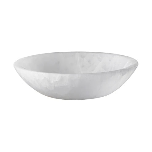 Selenite Round Bowls