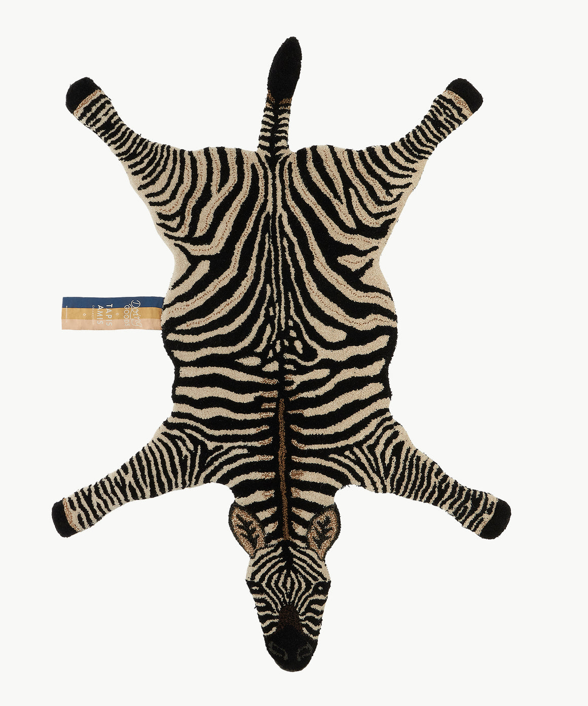 stripey zebra rug large