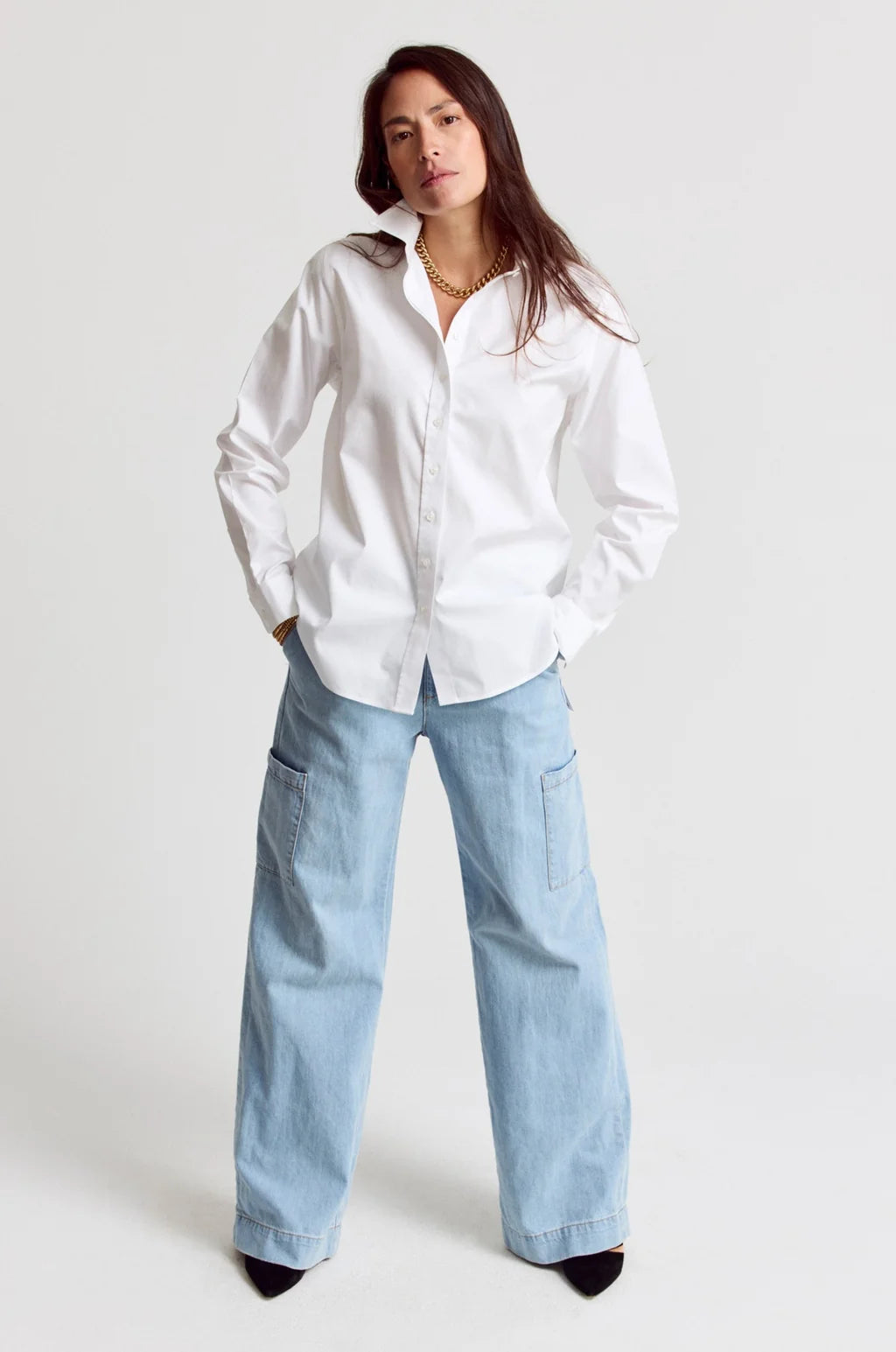 White The Boyfriend Shirt