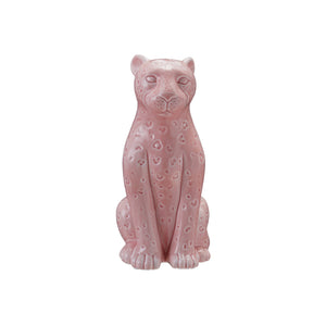 Pink Leopard Table Lamp