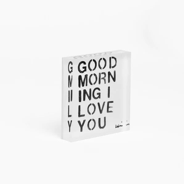Good Morning I Love You Block