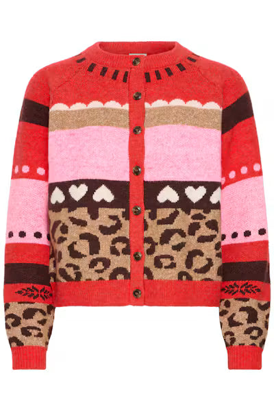 Poinsettia IHLIVONI Cardigan