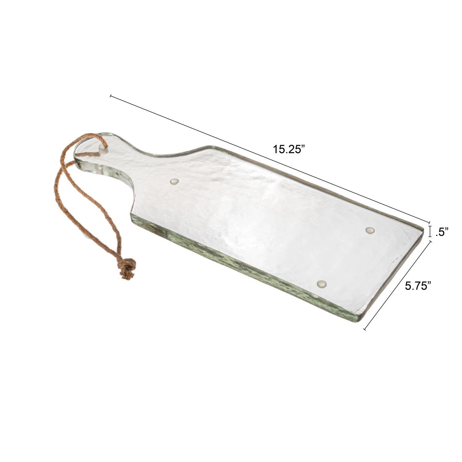Textured Glass Cheese/Serving Board