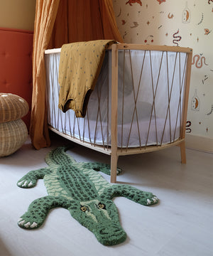 coolio crocodile rug