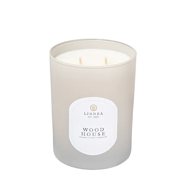 WOOD HOUSE Two-Wick Candle