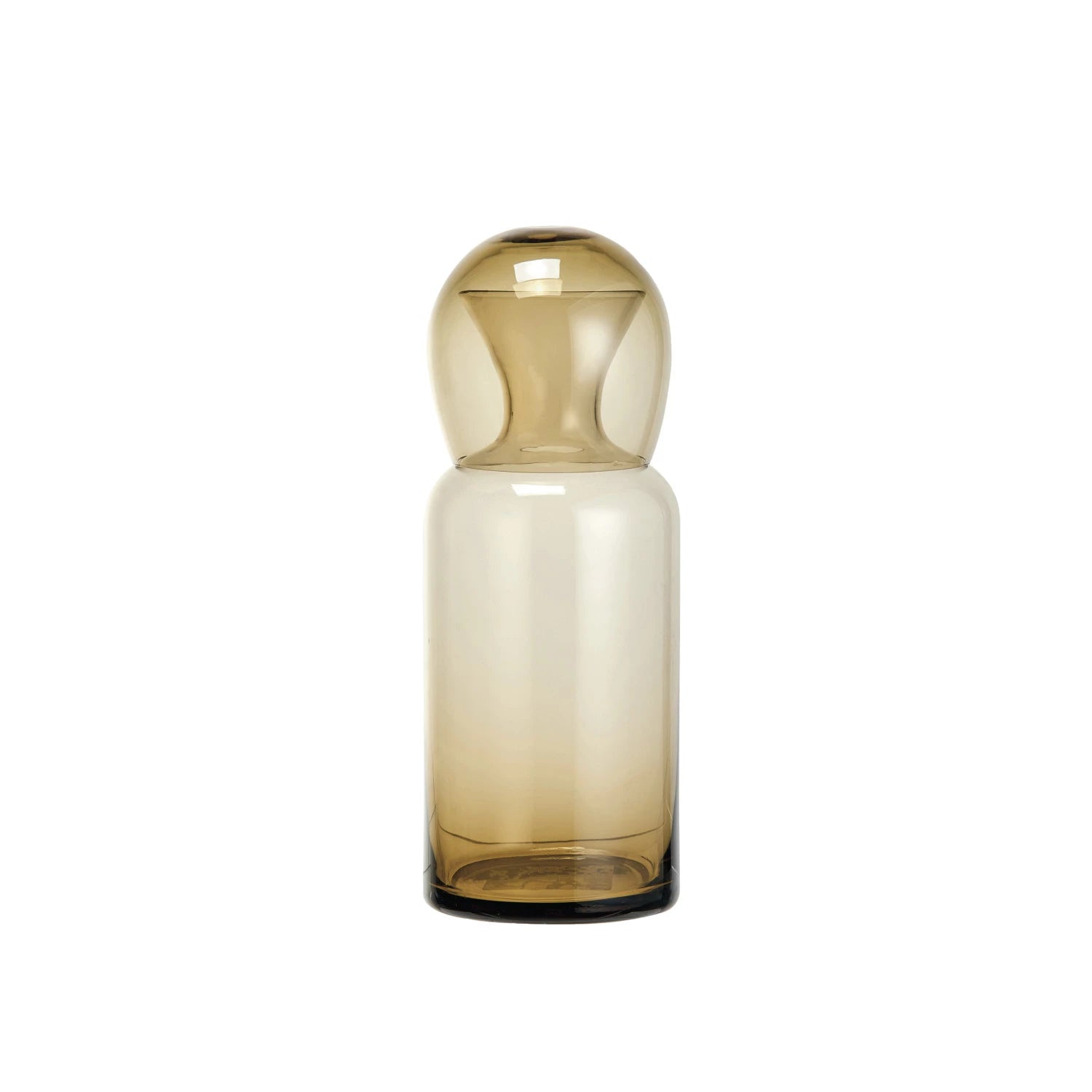 Amber Glass Carafe