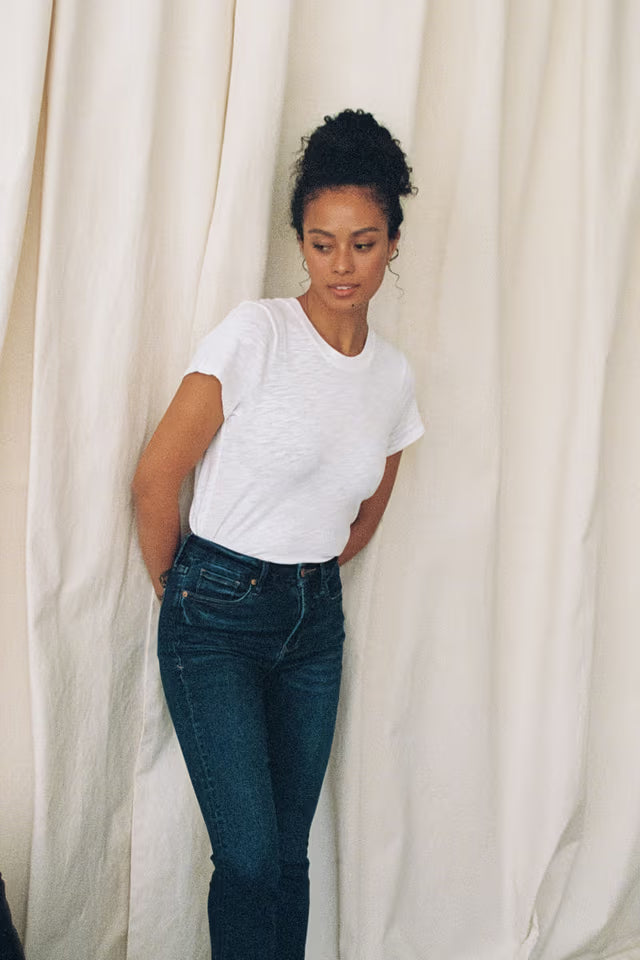 White Asher Tee