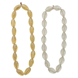 Glass Beads on Jute Cord