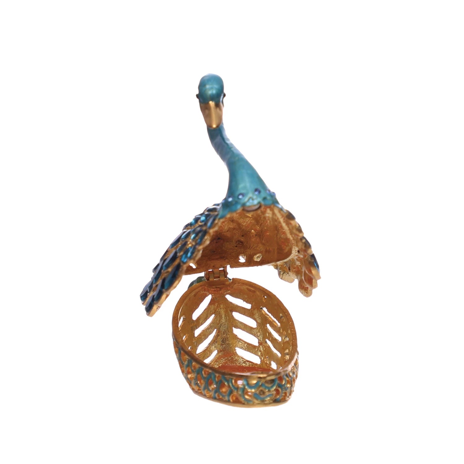 Bejeweled Swan Trinket Box